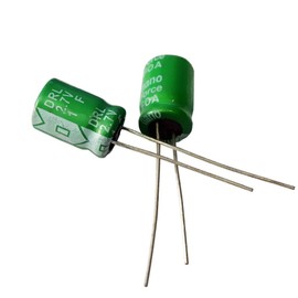 PoiLee 5 Pcs Super Capacitor 2.7V 1F 8x12mm Farad Capacitance Winding Type