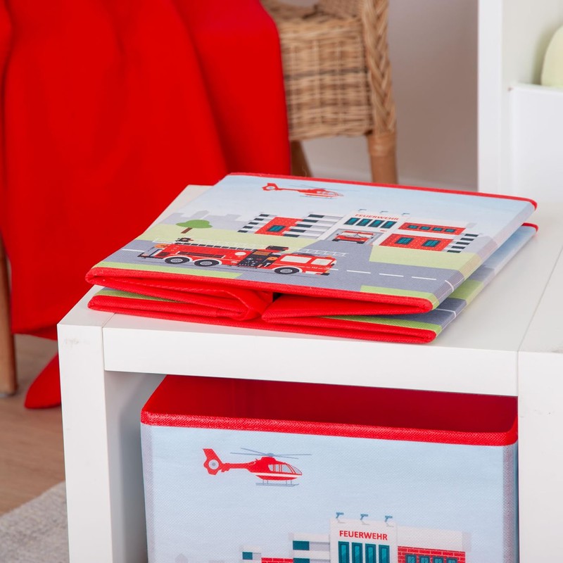 Herding Storage Box, Polypropylene, Multi-Colour, Approx. 30 x 30 x