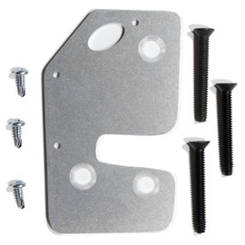 CS Works Door Latch Repair & Reinforcement Plate fits Dodge Ram 4 DOOR 94-01 2nd gen (Steel with replacement bolts, Left)