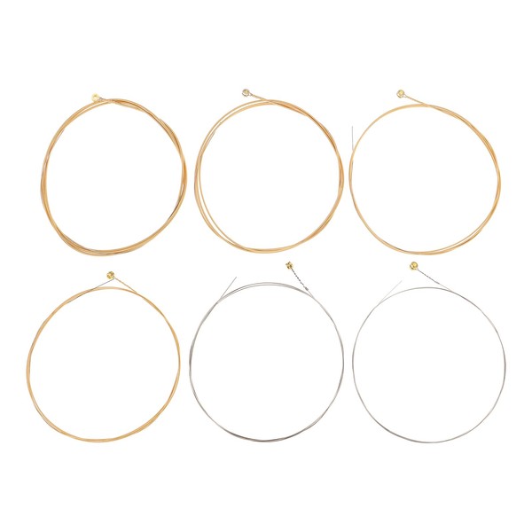 ECSiNG 1 Set 12-56 Folk Guitar Strings 012+016+025+032+042+054, MSP7100, Compatible