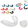 Professional Single Mouthguard Protection Unisex Bite Moldable Non-Toxic with Case