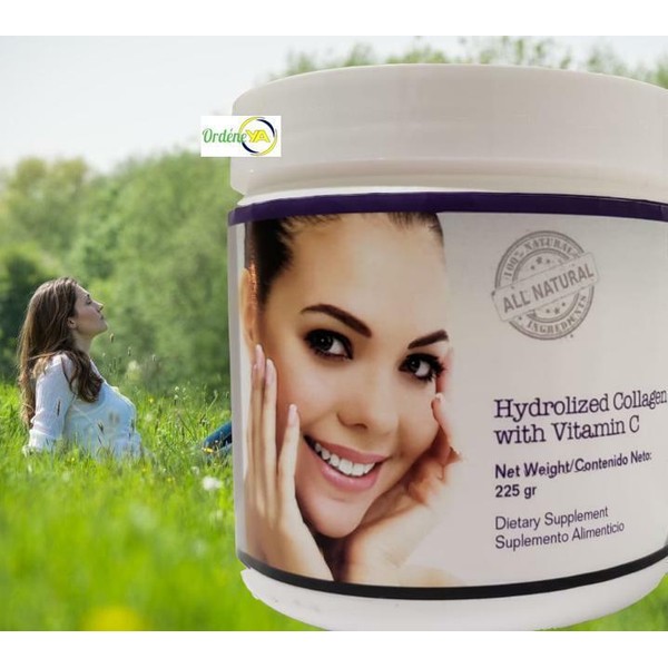 Hydrolizaded Collagen with Vitamin C 100% Colageina cero arrugas Cell Control