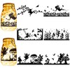 CREATCABIN Pack of 6 Fairy Silhouettes, Mason Jar Decoration, Angel