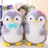 OUKEYI Penguin Plush Pillow, Kawaii Penguin Stuffed Animal Toy Cute