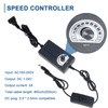 JQDML Reciprocating Cycle Linear Actuator, DC 24V Stroke 1.18"-6" Gear