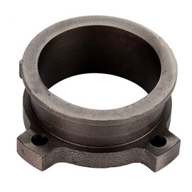 3” 4 Bolt V Band Flange - V-Band Adapter 3" 4-Bolt Exhaust Downpipe Flange To 3" V-Band Adapter Adaptor Gt30 Gt35 T3