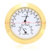 Bnineteenteam Round Thermometer Hygrometer Humidity Temperature Meter for Violin Guitar