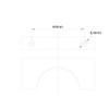 8.4mm x 69mm 2'' Connector for Heavy Duty Steel U-Bolt