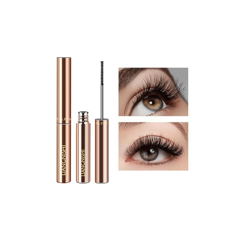 Mascara Ultra-Fine Lengthening Waterproof Quick-Dry, Brown | Ultimate Length &
