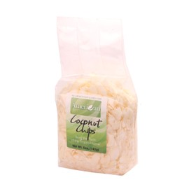 5oz Gourmet Style Bag of Delicious UnSweetened Coconut Chips [5⁄16 lb.]