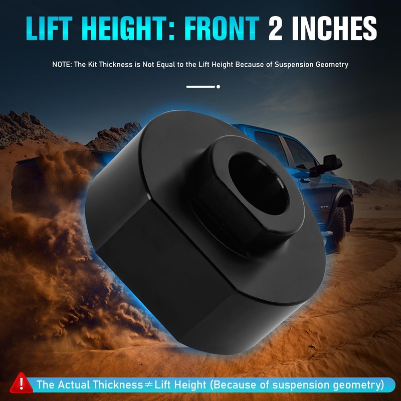 Autsurles 2"" Front Leveling Kit for 4WD 1983-1996 Ford Ranger