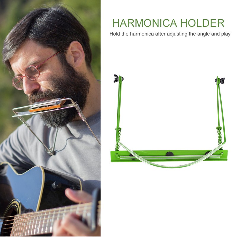 18cm Clip Harmonica Neck Holder Bracket for 24 Hole 10