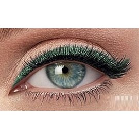 2 x Avon Glimmerstick Eyeliner Twist Up - No Need To Sharpen (Emerald Glow Diamonds)