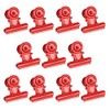 JAM Paper - Clips de bulldog, Rojo, Small (22mm)
