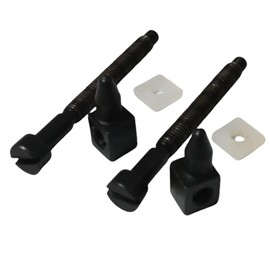 Chain tensioner adjuster screw adjustment kit compatible with Husqvarna 61 66 162 181 266 268 272 272xp 281 288 chain saw OEM 501 53 71-01, 501537101 (2 sets)