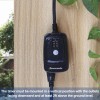 DEWENWILS Remote Control Outlet Timer Outdoor Waterproof Light Sensor Timer