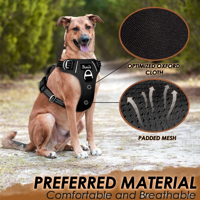 Eyein No Pull Dog Harness Large, Comfortable Heavy Duty Pet