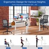 Our Modern Space Height Adjustable 55" Electric Standing Desk -