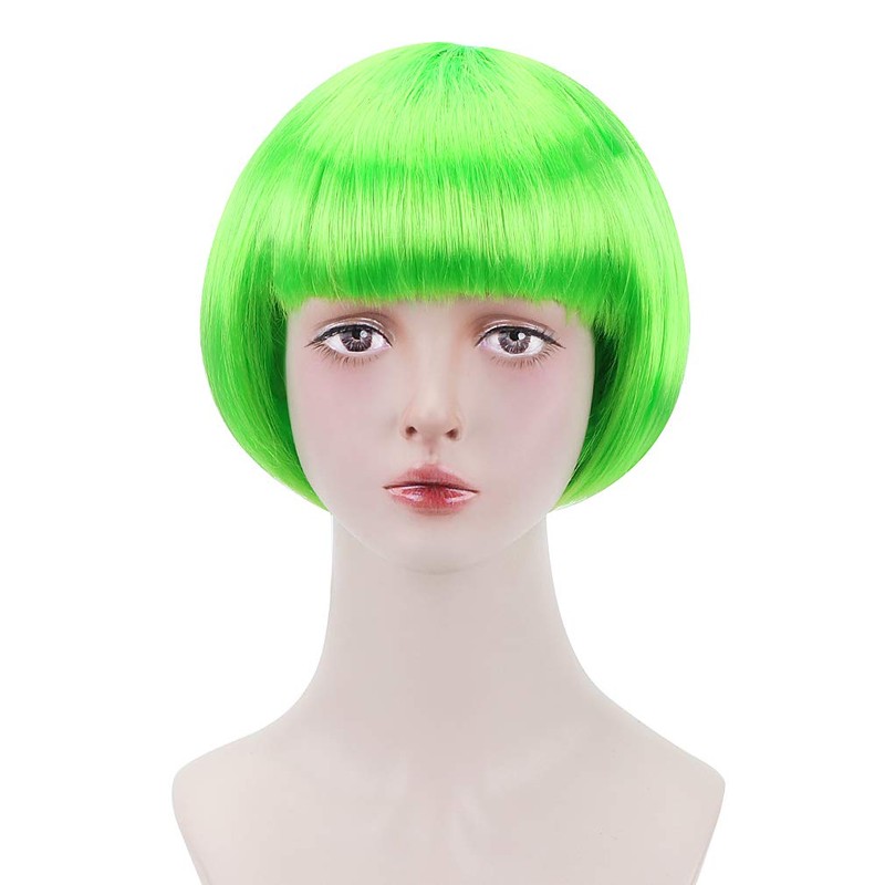 Free Beauty Short Bob Wig, Small Face, For Cosplay, Straight