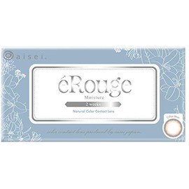 eRouge エルージュ 2ウィーク 【カラー】 アーバンブラン 【PWR】-1.00 6枚入 1箱