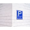 Prolac – 2 x Privatparkplatz Sign – PVC Hard Foam