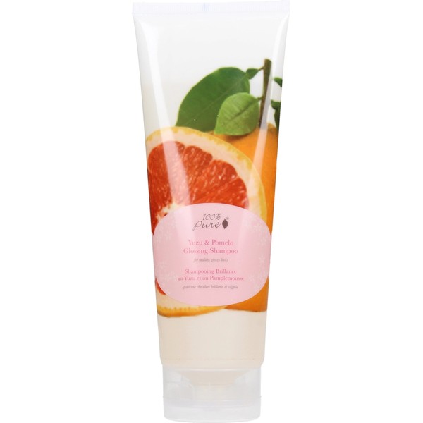 100% Pure Yuzu & Pomelo Glossing Shampoo, 236 ml