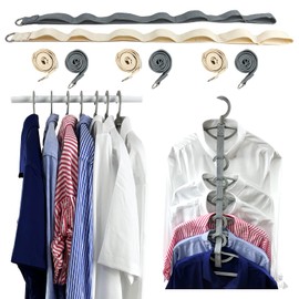 FYOURH Multi Hangers - Space Saving Closet Hangers - Shirt Hangers Space Saving - Sturdy Closet Organizer Hanger for Heavy Clothes