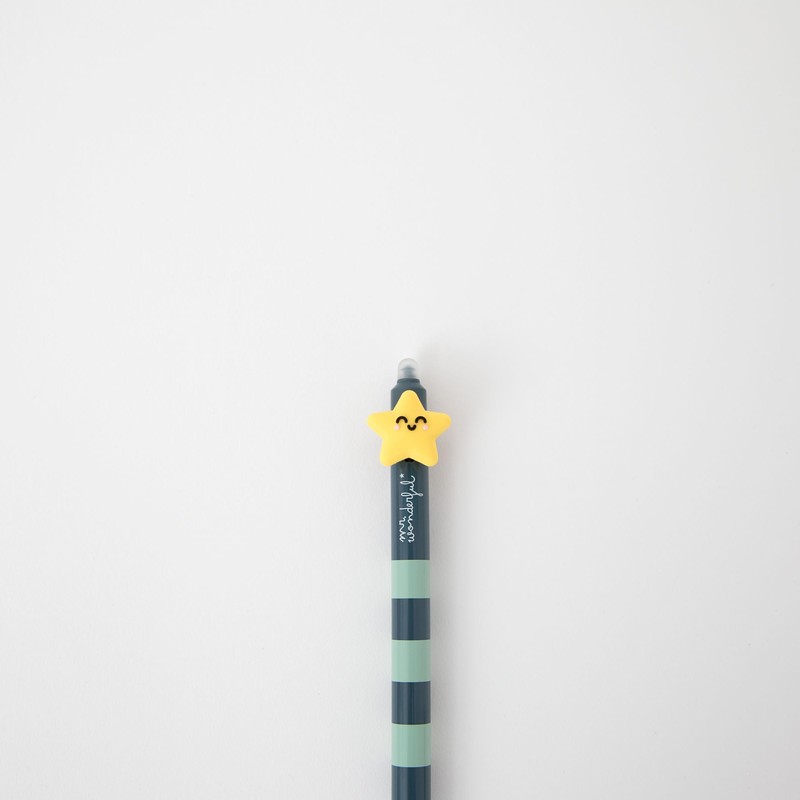 Mr. Wonderful - Erasable Ballpoint Pen Bo-Bo Star Erasable Ballpoint