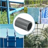 uxcell 10 Pcs PVC Pipe Fitting 1 Inch Coupling Adapter