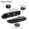 Gempro LED Front Fender Side Marker Lights Assembly Smoke Lens