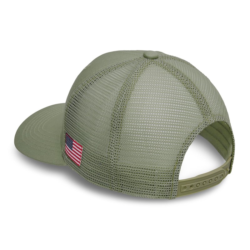 Costa Del Mar Mens Motto Trucker, Dark Sage, One Size