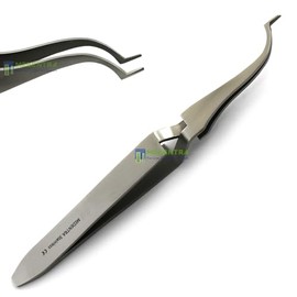 Multipurpose Surgical Tweezers Medical Nursing Cotton Dressing Forceps Dental Orthodontic Bracket Pliers (Buccal Tube Tweezer 13cm)