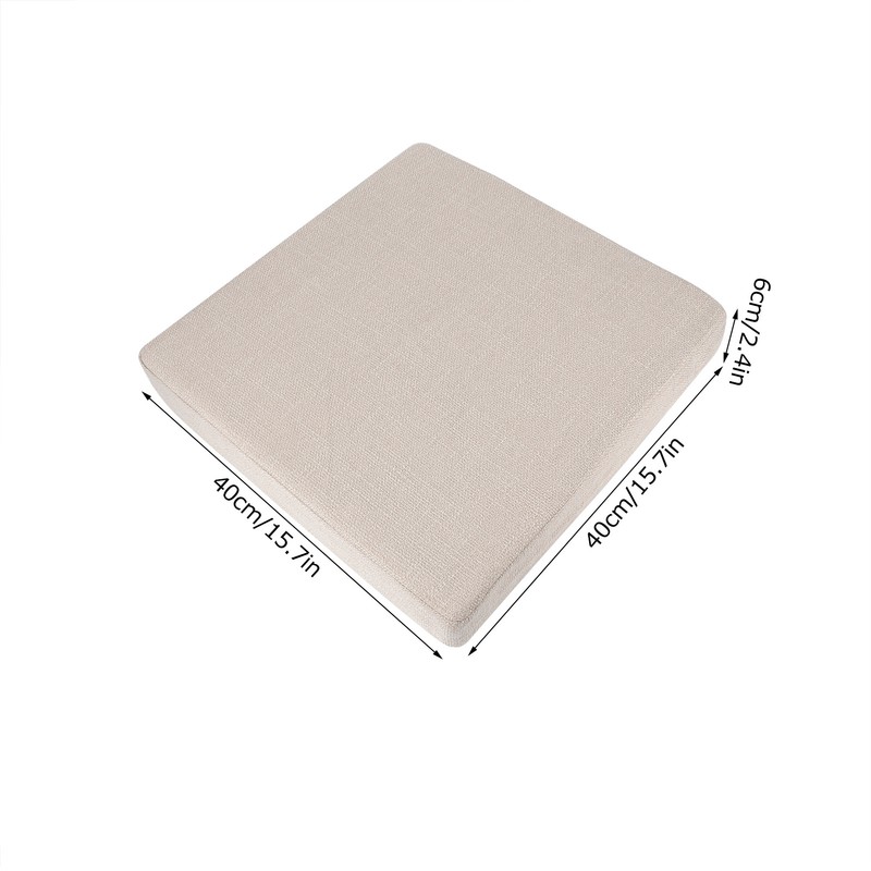 Household Square Soft Yoga Floor Cushion Removable Washable Meditation Mat