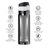Oggi Thermal water bottle, 17-Ounce, Stainless
