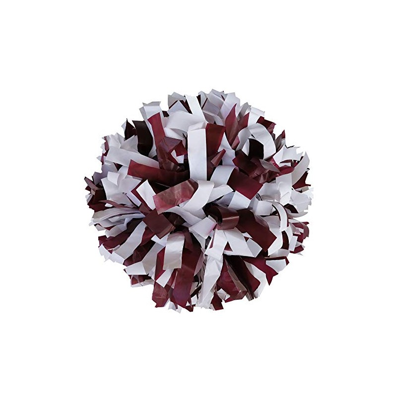 Danzcue 1 Pair 6 Inches Plastic Cheerleading Pom Poms with