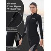 Owntop Women's Wetsuit Top Jacket - 2 mm Neoprene Long