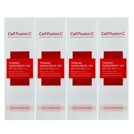 Cellfusionc Toning Sunscreen 100 50ml (SPF50+) 4 Pieces / Circle / 셀퓨전씨 토닝 썬스크린 100 50ml(SPF50+) 4개  써클