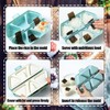 Yeanifeana 6 in 1 Sushi Mold for Onigiri Rice Balls,