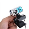 360 Degree Rotation USB HD 12 Megapixels Webcam Free Drive