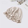 100% Mulberry Silk Reversible Sleep Bonnet – 22 Momme, Double-Layer