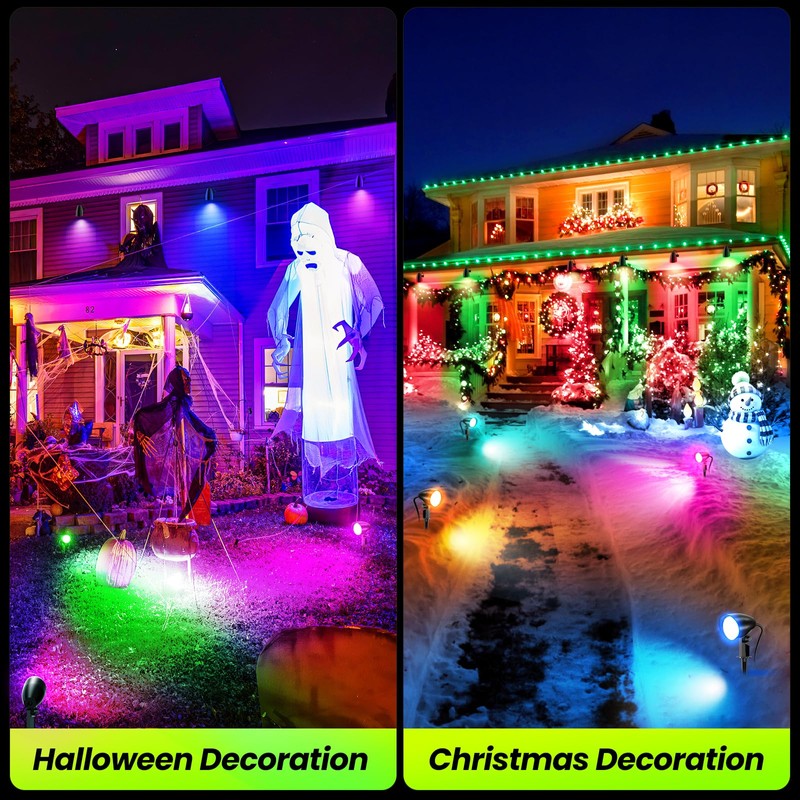 Linke 20W RGBW Spotlight Pack of 2