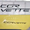 Advanced Trims 2005-2013 Corvette C6 MATTE BLACK Plastic Letters Rear