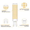 ZHENMING Dimmable G9 Led Bulbs 75W 80W 100W T4 Clear
