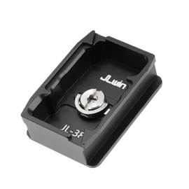 FocusFoto Upper Quick Release Baseplate for DJI Ronin RS4/RS4 Pro, Compatible with RS3/RS3 Pro/RS2/RSC2, Arca-Swiss Standard Tripod Ballhead, Black
