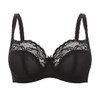Panache Women's Jasmine Balconnet Bra, Black, 28GG US