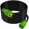 RVMATE 3 Prong 30 Amp Generator Extension Cord 50 Feet,