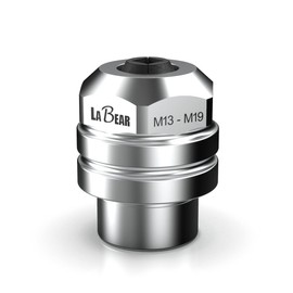 LABEAR 1/2"DR x M13–M19 Interchangeable Adjustable Tap Chuck Adaptor – Heavy-Duty Tap Socket for Hand Tapping