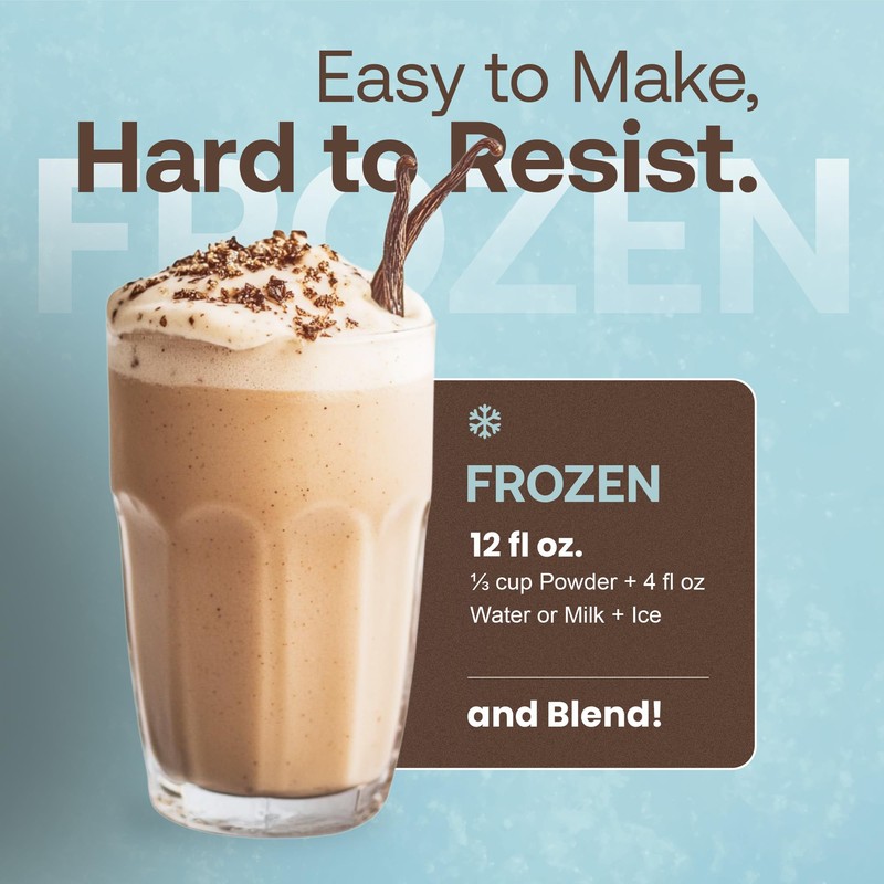 Dr. Smoothie Café Essentials Vanilla Chai – No Artificial Colors,