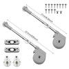 Soft Close Cabinet Lid Hinges with Hydraulic Dampening, 105 Degree