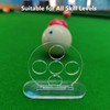Fyazgop Billiard Rod Trainer, Transparent Stable Billiard Strokes Trainer, Hitting